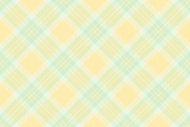 Yumuşak pastel sarı ve nane yeşili ekose desenli. Tekstil tasarımı, arkaplan, ambalaj veya web sitesi tasarımı için ideal.