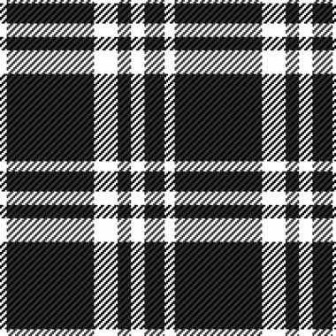 Siyah beyaz ekose desenli şık. Tekstil tasarımları, geçmişleri ve web sitesi afişleri için mükemmel. Bu klasik monokrom dokusu, sofistike ve zamansız stili çağrıştırıyor..