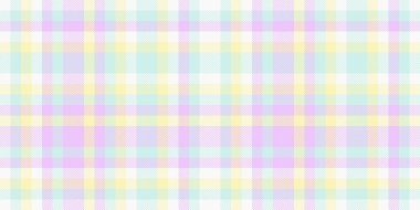 Pastel ekose desenli arka plan. Tekstil tasarımı, web siteleri, markalaşma ve daha fazlası için mükemmel. Yumuşak, narin renkler sakinlik ve sükuneti çağrıştırıyor. Kadınsal ya da bebekle ilgili projeler için ideal.