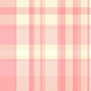 Renkli kumaş desenli tartan, ekose desenli ekoseli. Kırmızı ve açık renk paletinde şenlikli kumaş vektör kontrol arkaplanı.