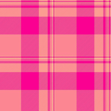 Pencere arkası pürüzsüz tekstil, uzun kumaş kontrolü. Lale ve parlak renk paletinde el yapımı vektör deseni ekoseli.