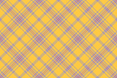 İnce lavanta ve mercan aksanlı canlı sarı ekose desenli. Tekstil tasarımı, web sitesi geçmişi veya el işi projeleri için mükemmel.