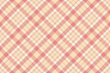 Zarif pembe ve kremalı ekose desenli. Tekstil tasarımı, moda, web siteleri ve ambalaj için mükemmel. İnce doku ve yumuşak renk paleti sıcaklığı ve rahatlığı çağrıştırıyor.