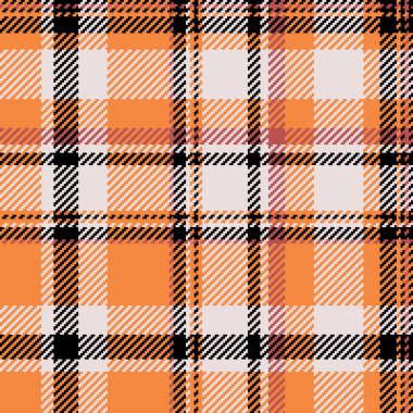 Canlı turuncu ve siyah ekose desenli. Sonbahar tasarımları, tekstil ya da web sitesi geçmişi için mükemmel. Bu pürüzsüz doku klasik ama modern bir his sunuyor, sıcaklığı ve tarzı iletiyor..