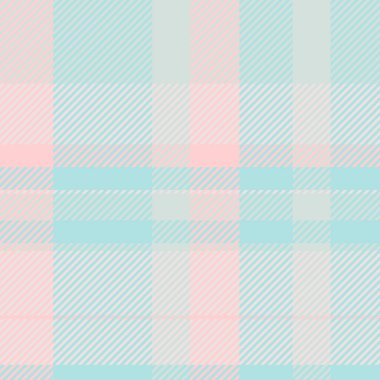 Yumuşak pembe ve mavi renkli pastel ekoseli desenler. Tekstil tasarımı, hatıra defteri, web sitesi geçmişi veya ince, kadınsı bir doku için ideal.