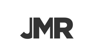 JMR logo tasarım şablonu güçlü ve modern kalın metinlerle. Basit ve minimal tipografi içeren ilk tabanlı vektör logosu. Modayı takip eden şirket kimliği markalar için ideal..