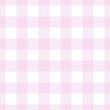 Tatlı pastel pembe ve beyaz gingham desenli. Kadınsı tasarımlar, arka planlar ve tekstil için mükemmel. Bu hassas doku bahar, romantizm ve nazik cazibeyi çağrıştırıyor..