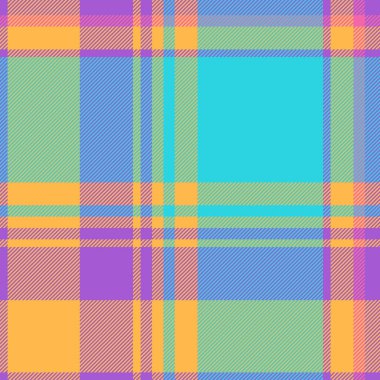 Canlı pastel ekose desenli. Tekstil tasarımı, web sitesi geçmişi ya da moda çizimleri için mükemmel..