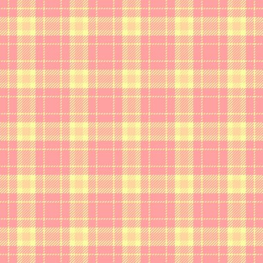 Pastel pembe ve sarı ekose desenli. Tekstil tasarımı, web sitesi geçmişi, hatıra defteri ve kadın markası için mükemmel. Bu yumuşak, ince doku sıcaklığı ve rahatlığı çağrıştırıyor..