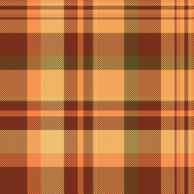 Sıcak sonbahar ekose deseni. Düşmüş tasarımlar, tekstil ya da web sitesi geçmişi için mükemmel. Topraksı tonlar konfor ve nostaljiyi çağrıştırıyor..
