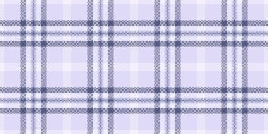 Zarif leylak ve ekose desenli kumaş, tekstil tasarımı, moda veya web sitesi geçmişi için mükemmel. İnce doku sofistike ve rahatlatıcı bir estetik yaratır..