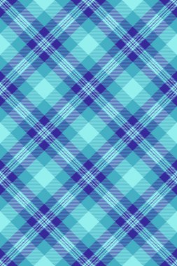 Derin doku arka plan tekstili, menü kumaş kontrolü pürüzsüz. Gök mavisi ve cyan renk paletinde ekose desen vektörünü davet et.