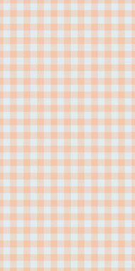 Pastel şeftali ve beyaz gingham deseni. Geçmişleri, tekstil tasarımları ya da el işi projeleri için mükemmel. İnce doku görsel ilgi uyandırır. Sükunet ve bahar hissi uyandırıyor..