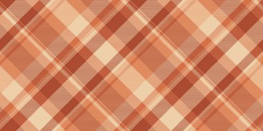 Çoklu arkaplan dokusu vektörü, değişken kumaş deseni. Turuncu ve kırmızı renk paletlerinde dikişsiz tekstil tartan çeki sipariş et.