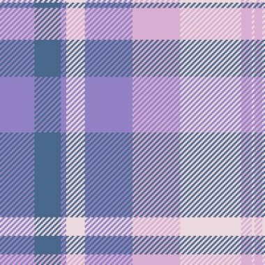 Gerçek tartan tekstil, İskoçya dokusu deseni. Cyan ve indigo renk paletinde ekose kumaş kontrolü kusursuz.