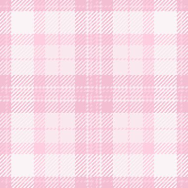 Hassas pembe ve beyaz ekose desenli. Tekstil tasarımı, hatıra defteri ya da kadın markası için mükemmel. Bu yumuşak, ince doku nezaket ve sükuneti çağrıştırıyor..