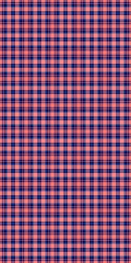 Canlı mercan ve ekose desenli. Tekstil tasarımı, web sitesi geçmişi veya el işi projeleri için mükemmel.