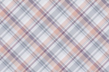 Meksika arka plan tekstil kumaşı, ringa kemiği tartan dokusu. Pastel ve beyaz renk paletinde boş ekose desenli vektör.