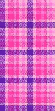 Canlı pembe ve mor ekose desenli, tekstil tasarımı, moda ve web sitesi geçmişi için mükemmel..