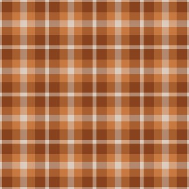 Sıcak, dünyevi tonlar, tekstil tasarımı, web sitesi geçmişi veya sonbahar projeleri için mükemmel, pürüzsüz ekoseli bir desen oluşturur..