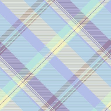 İnce vektör ekose kumaş, reklamsız kumaş. Işık ve pastel renk paletinde ev arkaplanı tartını kontrol et.