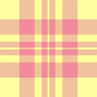 Nefis pastel pembe ve sarı ekose desenli. Tekstil, ambalaj ya da web sitesi geçmişi için mükemmel. Bu neşeli tasarım ilkbahar, neşe ve nazik kadınlığı çağrıştırıyor..