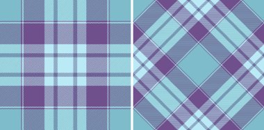 Mavi ve mor renkte iki zarif pastel desen. Tekstil tasarımı, moda, hatıra defteri ya da web sitesi geçmişi için mükemmel.