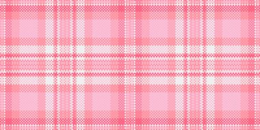 Zarif pembe ekose desenli, tekstil tasarımı, moda ve web sitesi geçmişi için mükemmel. Bu hassas, yumuşak doku sıcaklığı ve kadınsılığı çağrıştırıyor..