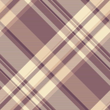 Romantik tekstil dikişsiz kumaş, erkek giyim reyonu ekose kumaş. Işık ve pembe renk paletinde klavye desenli vektör arkaplanı.