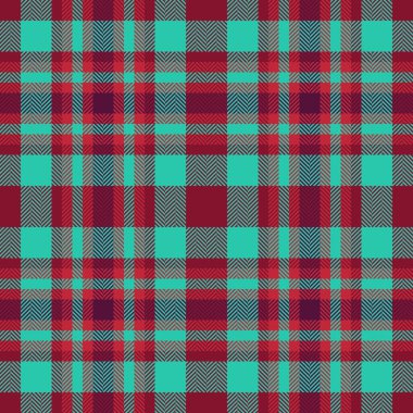 Canlı deniz mavisi ve bordo ekose desenli. Tekstil tasarımı, moda veya web sitesi geçmişi için mükemmel. Bu modern, geometrik tekstil dokusu cesur ve şık bir estetik sunar..