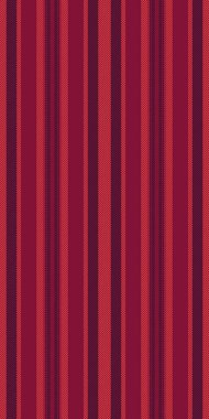 Rug arkaplan çizgisi, yaprak dokusu desen vektörü. Ticari tekstil çizgileri kırmızı ve koyu renk paletinde dikey kumaş.