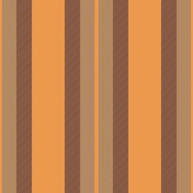 Vcratch desenli kumaş deseni, sevgililer günü dikişsiz tekstil şeridi. Turuncu ve koyu renk paletinde çerçeve vektör dikey arkaplan çizgileri.