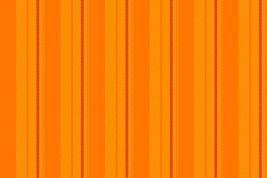 Pop doku çizgileri vektörü, pamuksuz dikey desen. Paskalya kuşağı kumaş arka planı parlak ve turuncu renk paleti.