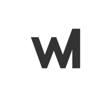 WL yaratıcı geometrik başlangıç tabanlı modern ve minimal logo. WI harfi modayı takip ediyor. Evrensel profesyonel zarif tekno vektör tasarımı.