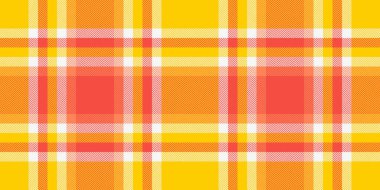Canlı turuncu ve sarı ekose desenli. Tekstil tasarımı, web sitesi geçmişi ya da markalaşma projeleri için mükemmel. Bu neşeli, geometrik doku sıcaklığı ve iyimserliği çağrıştırıyor..