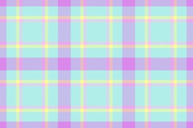 Pastel ekose desenli. Yumuşak mor, sarı ve nane yeşili renkte tatlı, ince ringa kemiği dokusu. Tekstil tasarımı, arkaplan ve web sitesi temaları için ideal.