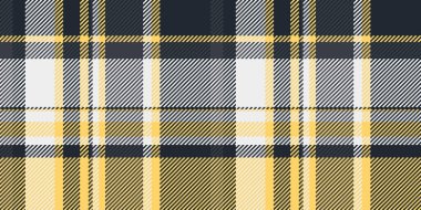 Şık sarı, beyaz ve koyu gri ekose desenli. Tekstil tasarımı, moda, web sitesi geçmişi ve ambalaj için mükemmel. Bu pürüzsüz doku sıcaklığı ve karmaşıklığı çağrıştırıyor..