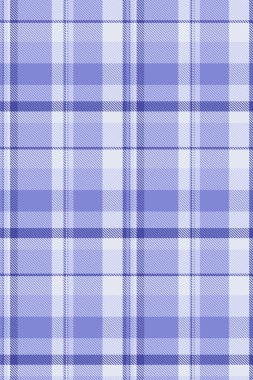 Kolaj tartan kumaş, insan dokusu tekstil vektörü. Britanya ekose desenli arka plan mavi ve açık renklerde pürüzsüz.