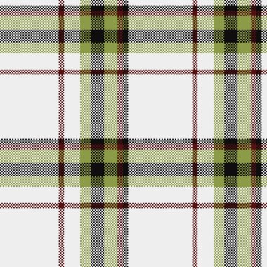 Sessiz yeşiller, kahverengiler ve beyazlar içinde zarif ekoseli desenler. Tekstil tasarımı, arka plan ya da ambalaj kağıdı için mükemmel. İnce renk paleti karmaşıklık ve zamansızlığı iletir.