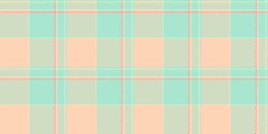 Pastel ekose desenli arka plan. Yumuşak şeftali ve nane yeşili renkler internet siteleri, ambalajlar ve tekstil tasarımları için mükemmel bir doku oluşturur. Sakinlik ve nezaketi çağrıştırıyor..