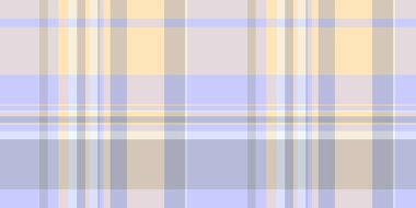 Pastel ekose desenli yumuşak maviler, sarılar ve griler. Tekstil tasarımı, web sitesi geçmişi veya moda projeleri için mükemmel.