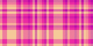 Canlı pembe ve bej ekose desenli. Tekstil tasarımı, moda, web sitesi geçmişi ya da ambalaj için mükemmel. Bu neşeli, dokulu görüntü sıcaklığı ve tarzı çağrıştırıyor..