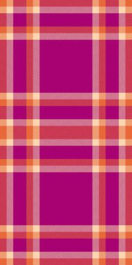 Canlı fuşya, mercan ve ekose desenli krema. Tekstil tasarımı, moda veya web sitesi geçmişi için mükemmel. Bu pürüzsüz doku, geleneksel bir cazibeyle cesur ve modern bir estetik sunuyor..