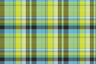 Poster tekstil ekose kumaş, çizgili desen arka plan. Kireç ve yeşil renk paletinde eski moda dikdörtgen vektör kumaşı denetimi.