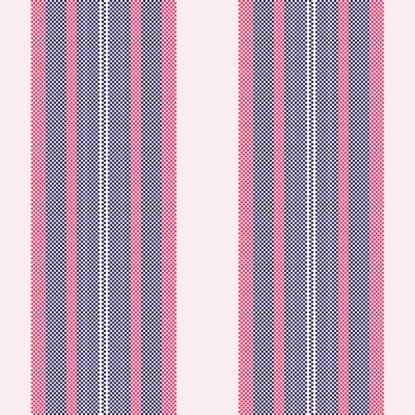 Dikey çizgileri dikey, uk desenli vektör arkaplanını hasat et. Yatak odası kumaş desen çizgileri lavanta kırmızısı ve mavi renk paleti.
