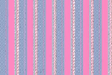 Lraft arka plan tekstil kumaşı, okul desenleri pürüzsüz şerit. Sowel çizgileri dikey doku vektörü pembe ve cyan renk paletinde.