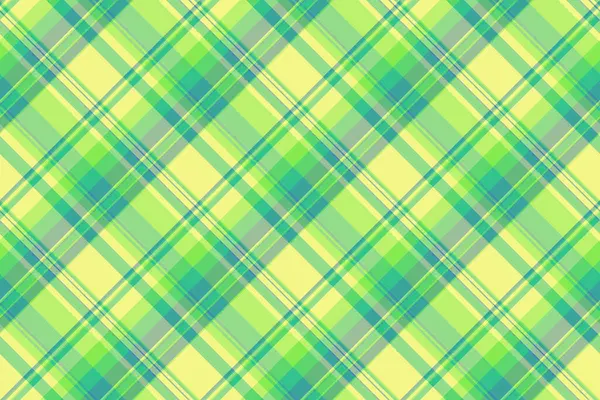 Pastel yeşiller ve sarılarda canlı çapraz ekoseli desen. Tekstil tasarımı, bahar temaları ya da neşeli arka planlar için mükemmel..