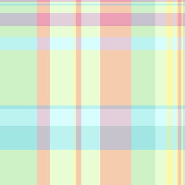 Yumuşak pastel ekose. Neşeli, soyut bir arkaplan. İnce ve renkli bir dokuya ihtiyaç duyan grafik tasarım, web veya tekstil projeleri için ideal.