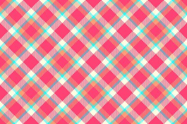 Canlı pembe, turuncu ve yeşil ekose desenli. Tekstil tasarımı, moda veya web sitesi geçmişi için mükemmel. Bu neşeli, geometrik tasarım sıcaklık ve enerjiyi çağrıştırıyor..