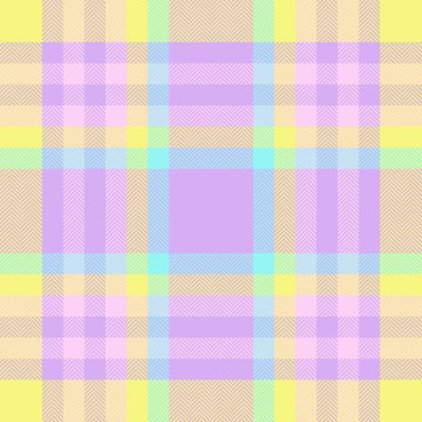 Pastel ekose desenli, tekstil tasarımı, moda ve web sitesi geçmişi için mükemmel. Yumuşak, neşeli renkler ilkbahar, mutluluk ve kadınlığı çağrıştırıyor..